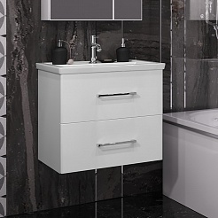 Opadiris Мебель для ванной Арабеско 60 подвесная белая – фотография-7