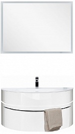 De Aqua Мебель для ванной Эскалада 117, зеркало Сити – фотография-1