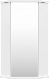 Misty Зеркальный шкаф Лилия 34 угловой белый – фотография-1
