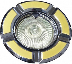Feron Встраиваемый светильник 098Т-MR16 золото-хром – фотография-1