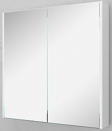 Velvex Зеркало-шкаф Klaufs 80 белый – фотография-1