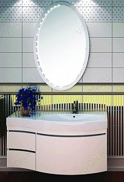 Aquanet Мебель для ванной Опера 115 R с ящиком белая (169452) – фотография-3