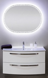 Cezares Мебель для ванной COMFORT 100 Bianco Lucido, раковина Bianco – фотография-1