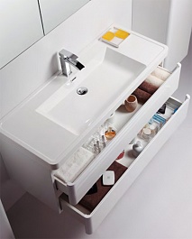 BelBagno Мебель для ванной подвесная ENERGIA-N 900 Bianco Lucido, подсветка – фотография-5