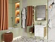 Акватон Мебель для ванной Сканди Doors 55 белая/дуб рустикальный – фотография-26