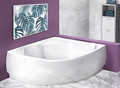 Relisan Eco Plus Акриловая ванна Капри 140x140 PPU – фотография-3