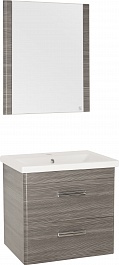 Style Line Мебель для ванной Лотос 60 Plus подвесная, шелк зебрано – фотография-1
