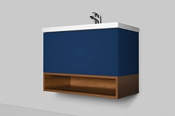 Am.Pm Мебель для ванной Gem 75 глубокий синий, 1 ящиком – фотография-12