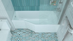 Marka One Акриловая ванна Convey 150x75 R – фотография-3