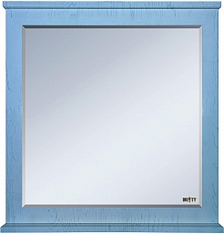 Misty Мебель для ванной Купер 90 R 4 ящика голубая – фотография-3