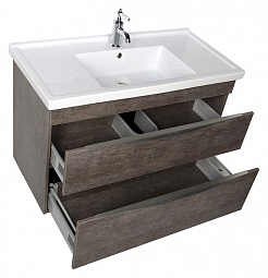 Aquanet Мебель для ванной "Эвора 100" дуб антик – фотография-7