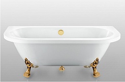 Magliezza Акриловая ванна на лапах Elena  (168,5х78) ножки бронза – фотография-1