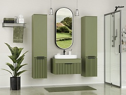 Brevita Мебель для ванной Enfida 70 подвесная зеленая – фотография-2