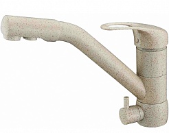 Zorg Смеситель для кухни "Clean Water ZR 400 KF-12" песок – фотография-1