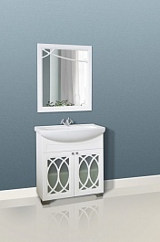 Атолл Мебель для ванной Доминикана 85 зеркало – фотография-4
