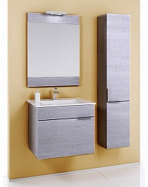 Aqwella Зеркало для ванной Бриг 60 дуб седой – фотография-3