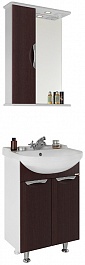 Водолей Мебель для ванной Лира 55 L венге – фотография-1