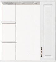 Style Line Зеркальный шкаф Олеандр-2 750/С белый