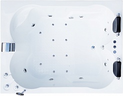 Royal Bath Акриловая ванна HARDON DE LUXE с гидромассажем 200x150x75 – фотография-1
