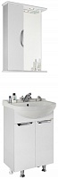 Водолей Мебель для ванной Лира 55 L белая