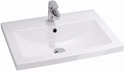 Velvex Мебель для ванной напольная Klaufs 60 белая, 1 ящик – фотография-6