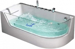 Cerutti Акриловая ванна 170x80 C-403 L с гидромассажем – фотография-1