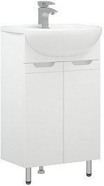 Corozo Мебель для ванной Лея 50 белая – фотография-3