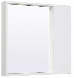 Runo Зеркало-шкаф для ванной Манхэттен 75 белый – фотография-1