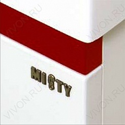 Misty Мебель для ванной Моника 60 красная – фотография-3