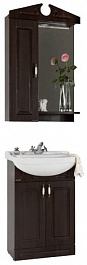 Водолей Мебель для ванной Капри 55 L венге – фотография-1