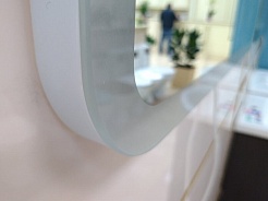 Misty Зеркало Неон 3 LED 50x80 сенсор на корпусе – фотография-4
