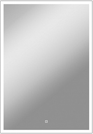 Continent Зеркало Frame Silver Led 700x1000 – фотография-1