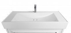 Водолей Мебель для ванной "Риккардо 110" с ящиками, белая – фотография-5