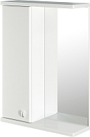 Mixline Зеркало-шкаф Норд 55 L белый