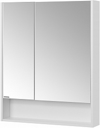 Акватон Зеркальный шкаф Сканди 90 белый – фотография-1