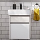 Акватон Мебель для ванной Верди Pro 50 подвесная белая/ясень фабрик – фотография-23