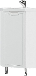 Corozo Мебель для ванной Мирра 40 угловая белая – фотография-4