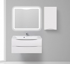 BelBagno Шкаф для ванной FLY-MARINO-750 R Bianco Opaco – фотография-3