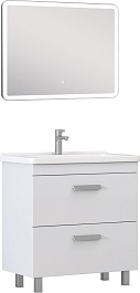 Vigo Мебель для ванной Nova 2-800 2 ящика белая – фотография-1