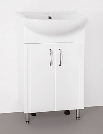 Style Line Мебель для ванной Эко Стандарт №9 50 белая – фотография-3