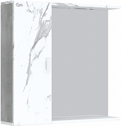 Onika Мебель для ванной Марбл 75.02 подвесная мрамор/камень бетонный – фотография-3