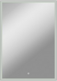 Continent Зеркало Frame Silver Led 700x1000 – фотография-3