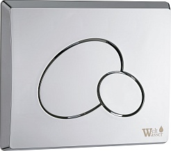 WeltWasser Инсталляция для унитаза Marberg 410 RD CR с клавишей смыва хром глянцевый – фотография-2