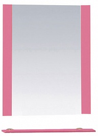 Misty Зеркало для ванной Жасмин 60 розовое – фотография-1