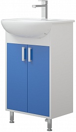 Corozo Мебель для ванной Колор 50, синяя – фотография-3