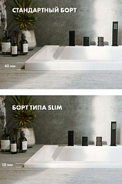 WhiteCross Акриловая ванна Wave Slim 180x80 – фотография-4