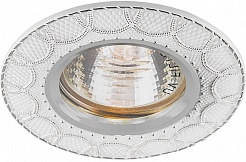 Feron Светильник встраиваемый DL6243 потолочный MR16 G5.3 белый/хром – фотография-1