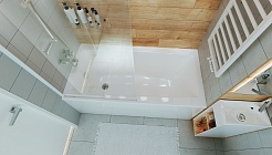 Marka One Акриловая ванна Viola 120x70 – фотография-3