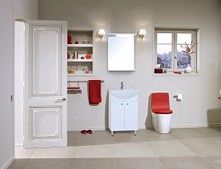 Onika Мебель для ванной Крит 52.10 белая – фотография-2