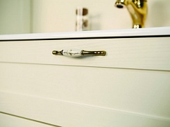 Акватон Мебель для ванной "Леон 80" дуб белый – фотография-4